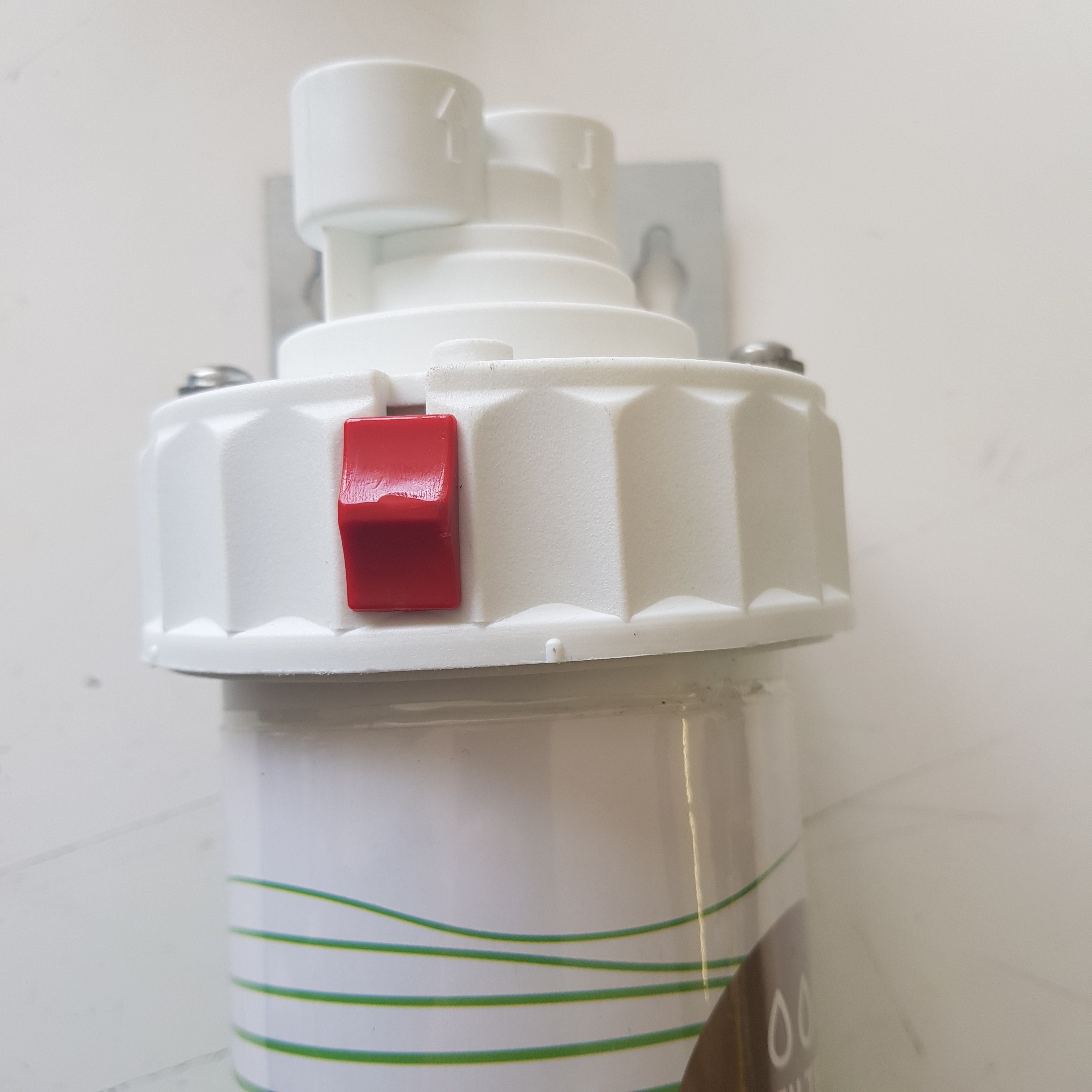 Testata con ghiera, aggancio 3/8 baionetta, per filtro standard Everpure, Wcf. WCF