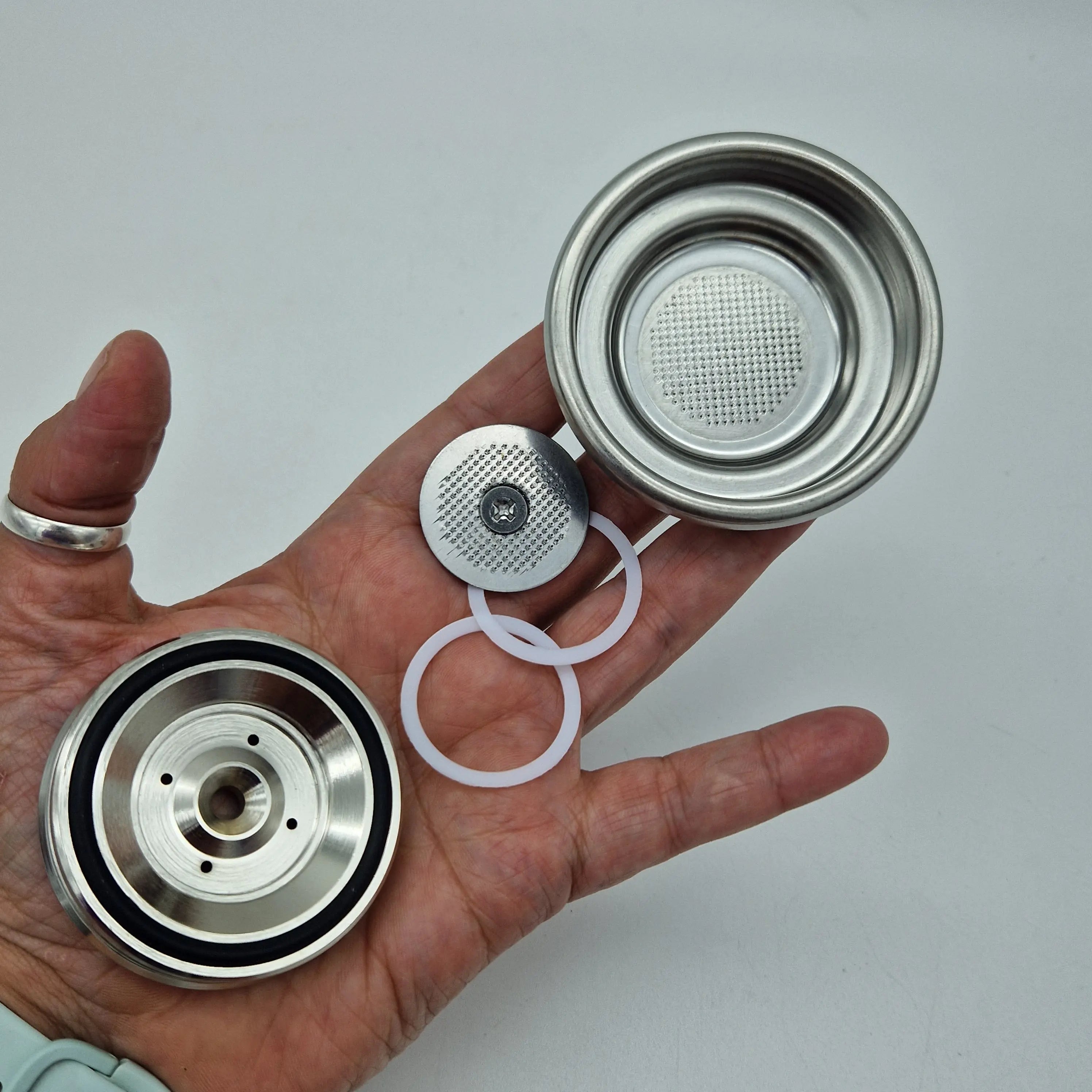 kit trasformazione da polvere a cialda pod macchina da caffe' rancilio silvia RANCILIO