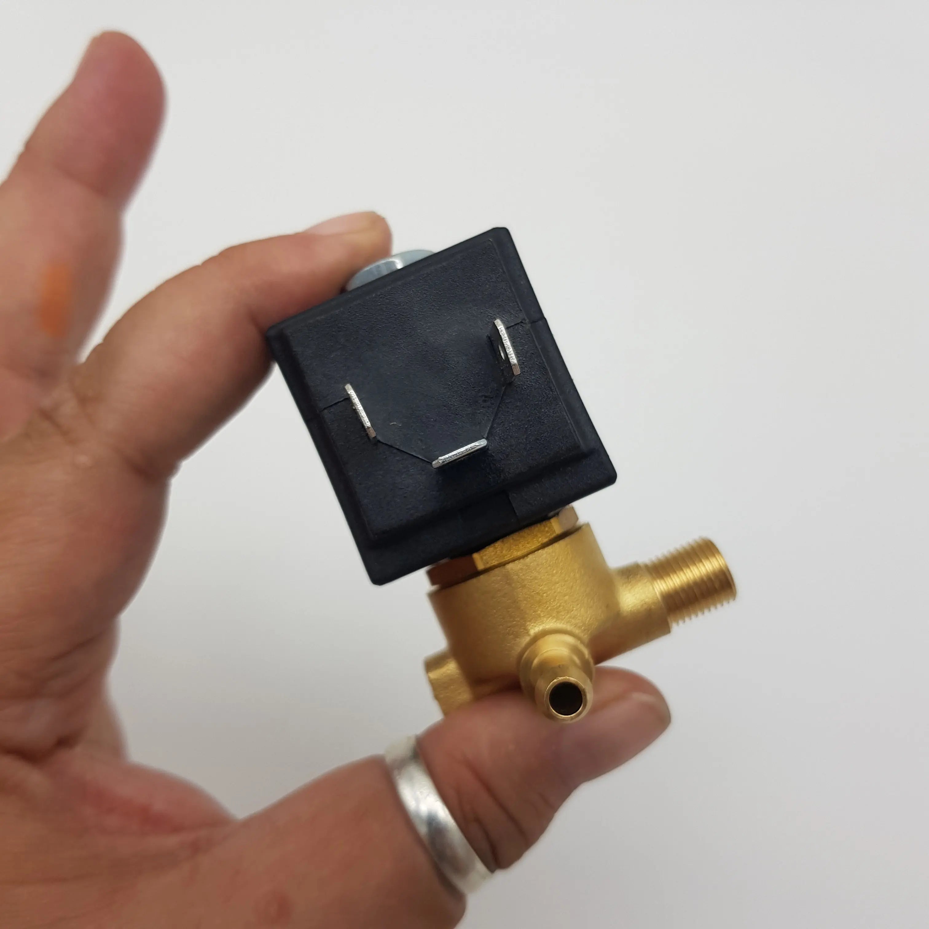 Elettrovalvola uscita sinistra 17VA AC230V 90° attacco maschio Polti Unico POLTI