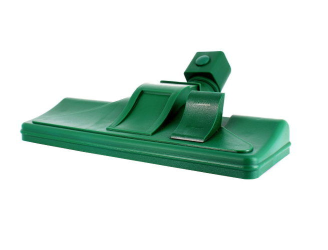 Spazzola Combinata con Ruote (Verde) – Ricambio Compatibile per Folletto VK120 / VK121 / VK122 Ennebiservice
