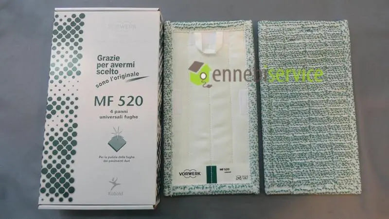 Confezione 4 panni fughe universali lavapavimenti SP520/530 Vorwerk Folletto VORWERK FOLLETTO
